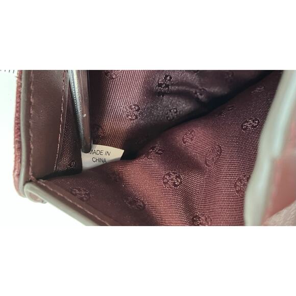 Tory Burch Willa Medium Wallet Claret - Picture 15 of 15